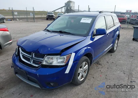 2012 Dodge Journey Sxt z USA, uszkodzony, nr VIN 3C4PDCBG7CT297404